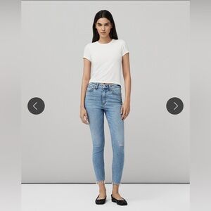 Rag & Bone Nina Ankle Skinny - Melanie High Rise Stretch Jean